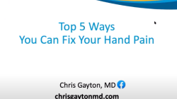 The Top 5 Ways to Fix Your Hand Pain