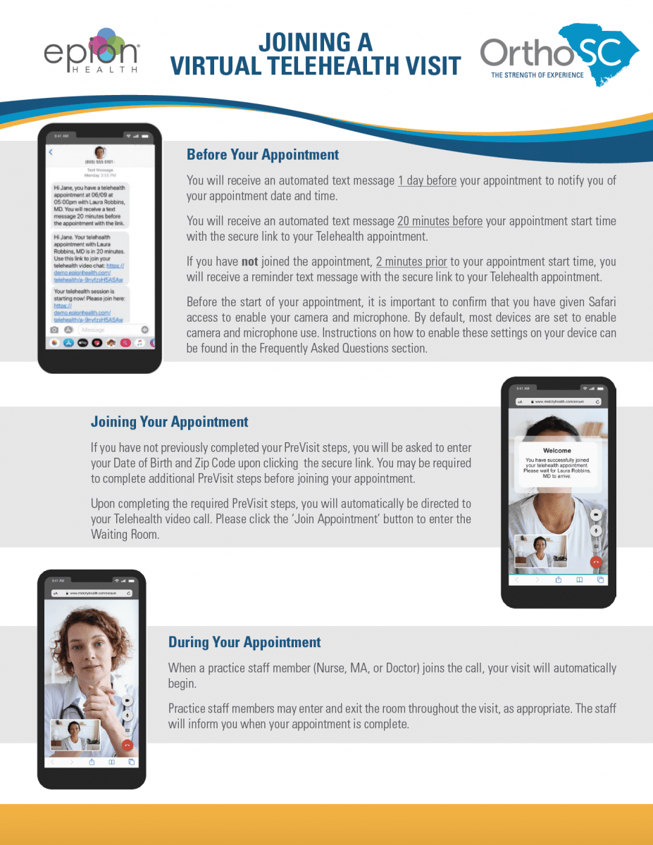 Telehealth information sheet