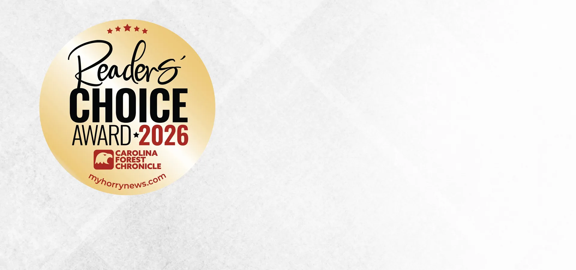 Carolina Forest Readers' Choice Award 2026