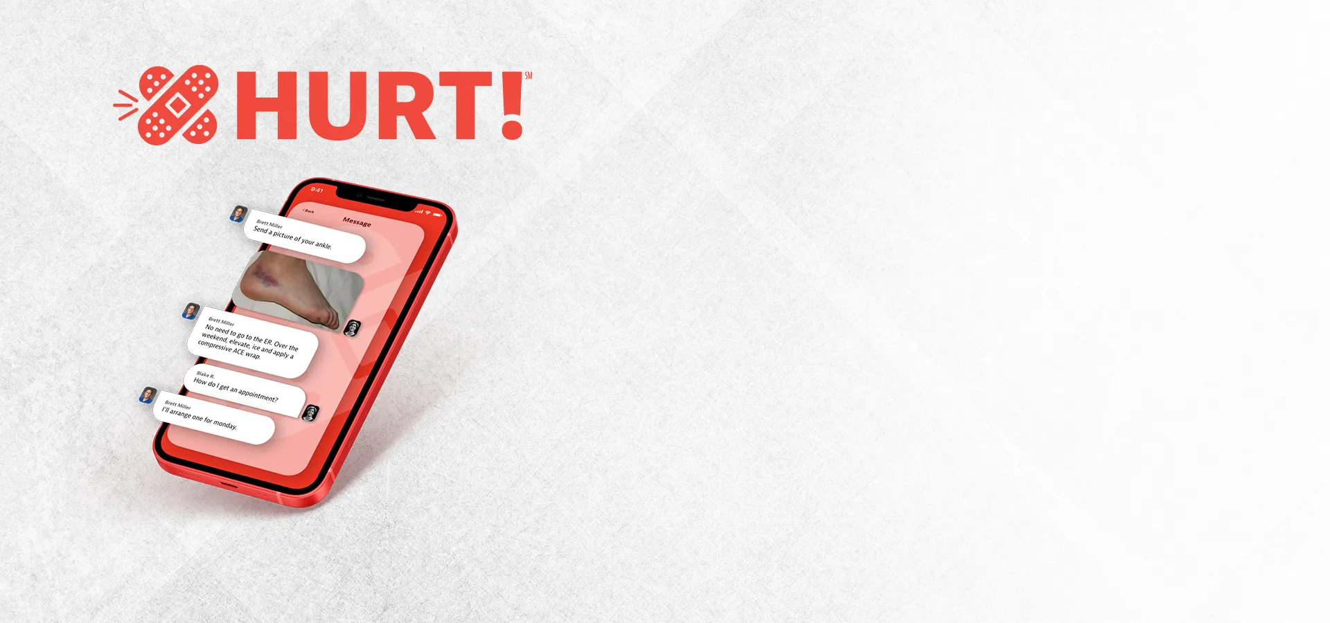 HURT! on mobile phone