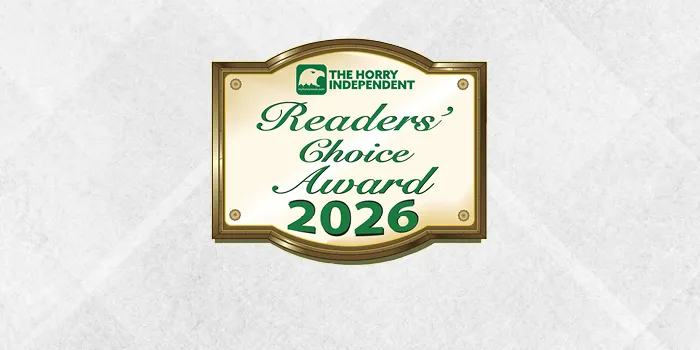 Horry Independent Readers' Choice Award 2026