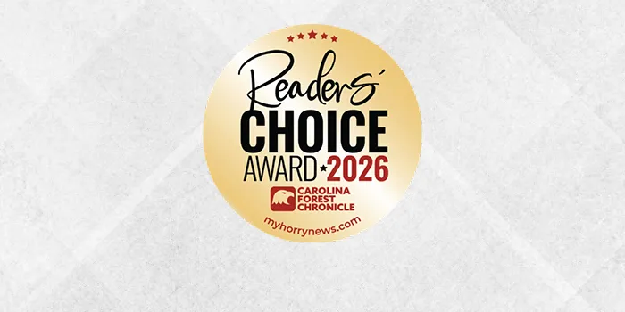 Carolina Forest Readers' Choice Award 2026