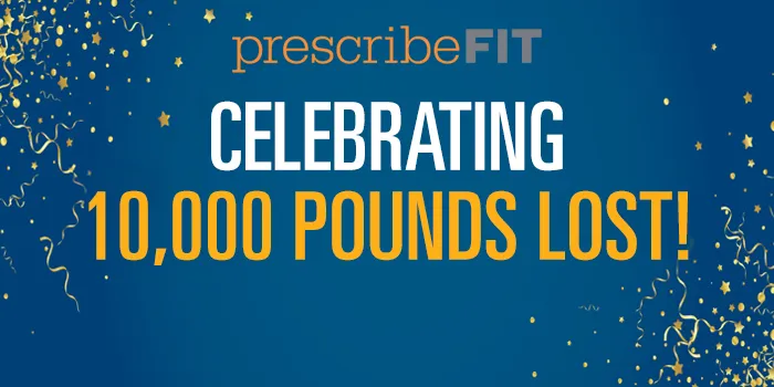 Prescribe Fit – Celebrating 10,000 Pounts Lost!