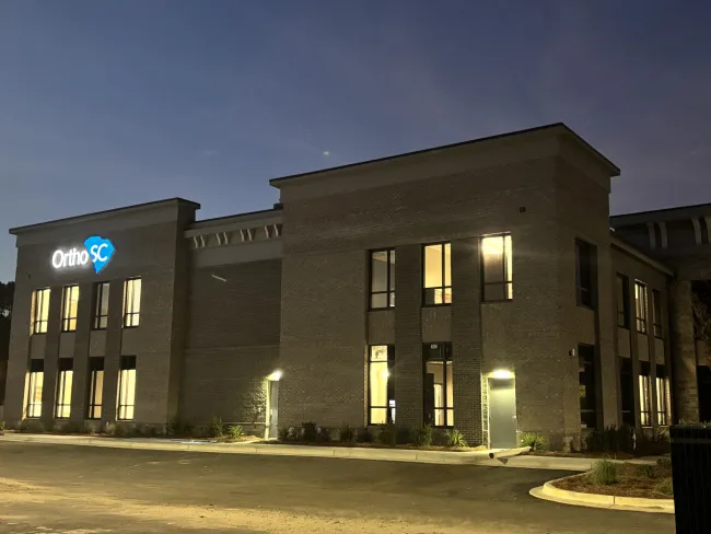 exterior at night